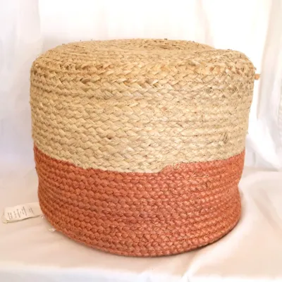 Sale Photo Thumbnail #105: Jute Rope Ottoman