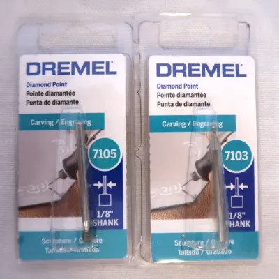 Sale Photo Thumbnail #150: Dremel Carving Diamond Point - New #7103 & #7105