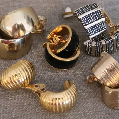 Mixed Lot Hoop Earrings