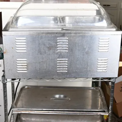 Sale Photo Thumbnail #315: Stainless Steam Table Warmer & Hotel Pans