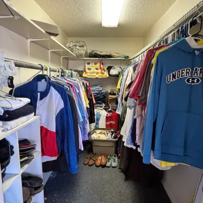 Sale Photo Thumbnail #321: Closet Contents, Men's Shirts, Hoodies & Shoes
