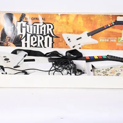 Sale Photo Thumbnail #231: Guitar Hero Xbox 360 Wired Controller in Box