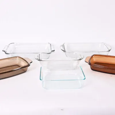 Sale Photo Thumbnail #187: Pyrex & Amber Glass Baking Dishes