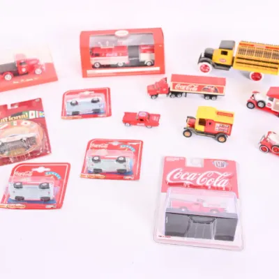 Sale Photo Thumbnail #60: Coca-Cola Die Cast Trucks & Cars