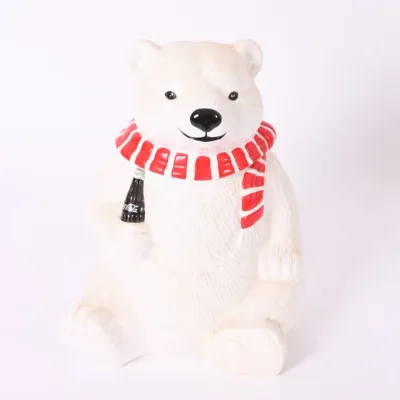 Sale Photo Thumbnail #34: 1994 Coca-Cola "Always Cool" Polar Bear Cookie Jar
