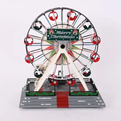Sale Photo Thumbnail #99: Musical "Merry Christmas" Animated Ferris Wheel