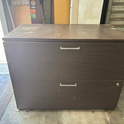 Sale Photo Thumbnail #341: Espresso 2-Drawer Lateral File Cabinet