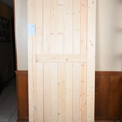 Sale Photo Thumbnail #27: Reliabilt Pine Sliding Barn Door w/ Hardware
