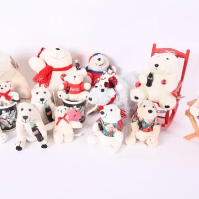 Sale Photo Thumbnail #61: Coca-Cola Polar Bear Plush Collection w/ Rocker