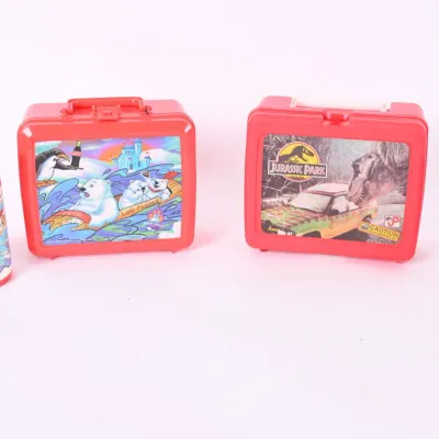 Sale Photo Thumbnail #32: Vintage Coca-Cola & Jurassic Park Thermos Lunchboxes