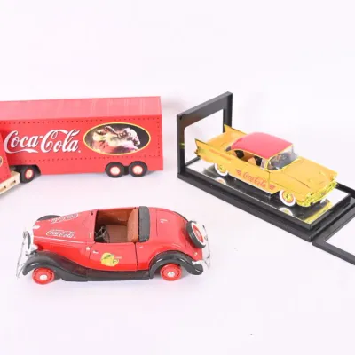 Sale Photo Thumbnail #74: Coca-Cola Die Cast Semi, Roadster & '57 Chevy