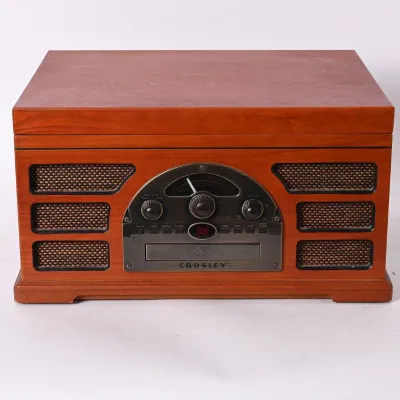 Sale Photo Thumbnail #203: Crosley Retro Record Player w/ CD & Radio