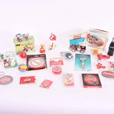 Sale Photo Thumbnail #54: Coca-Cola Collectibles, Die Cast Cars & Keychains