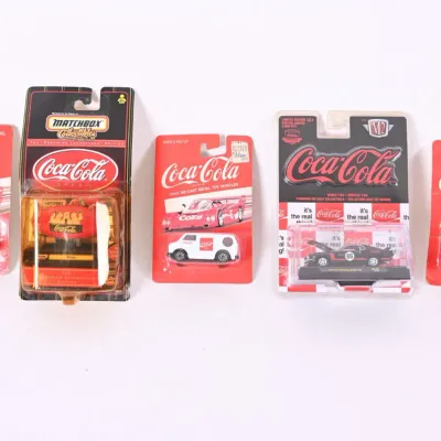 Sale Photo Thumbnail #57: Matchbox & Coca-Cola Die Cast Cars, Carded