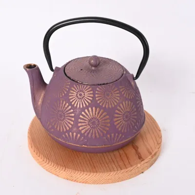 Sale Photo Thumbnail #197: Cast Iron Japanese Style Teapot w/ Trivet
