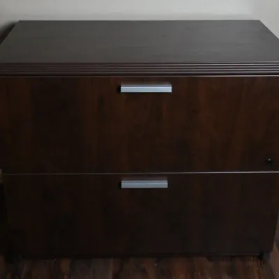 Sale Photo Thumbnail #312: Espresso 2-Drawer Lateral File Cabinet