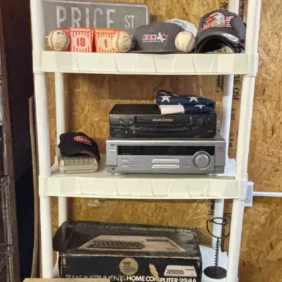 Sale Photo Thumbnail #338: Whataburger Signs, Autographed Baseballs & Caps
