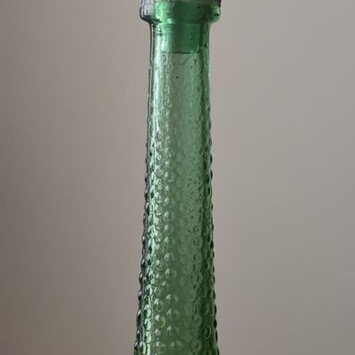 Sale Photo Thumbnail #201: Mid-Century Empoli Green Glass Genie Bottle