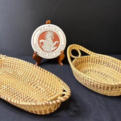 Sweet Grass Baskets & Bread Warmer 