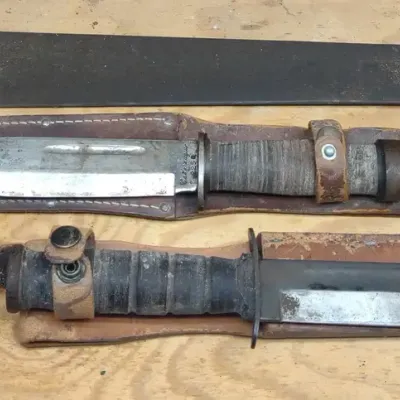 Two Knives, One Machete 