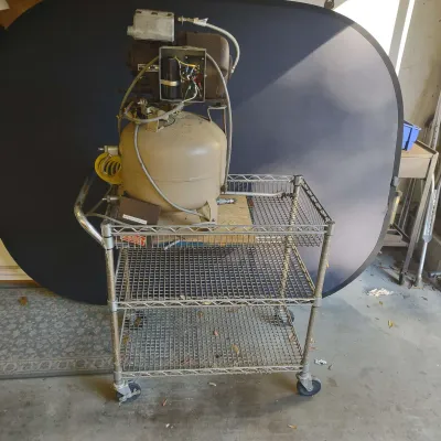 Unique Vintage Compressor In Working Order