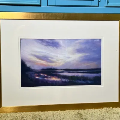 Framed Print - Serenity By The Water