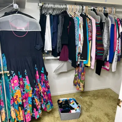 Closet Full Of Women’s Apparel 