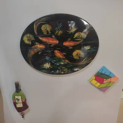Decor From The Bar Wall