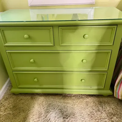 Young American Lime Green Dresser