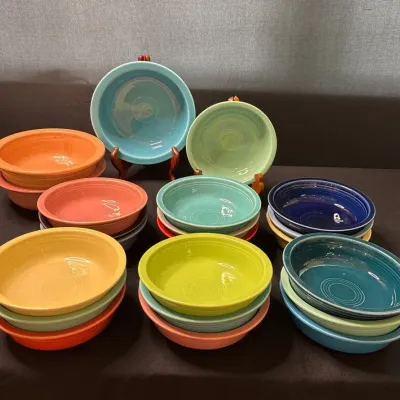 Fiesta by Homer Laughlin Multicolor Bowl Collection