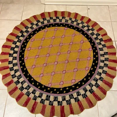 Round Area Rug - 60 Inches 