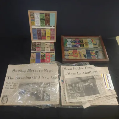 Vintage Match Packs And Some Papers