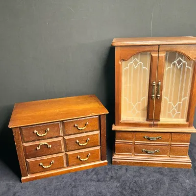 Wooden Vintage Jewelry Boxes