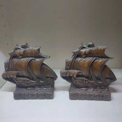 Sailing Ship Bookends
