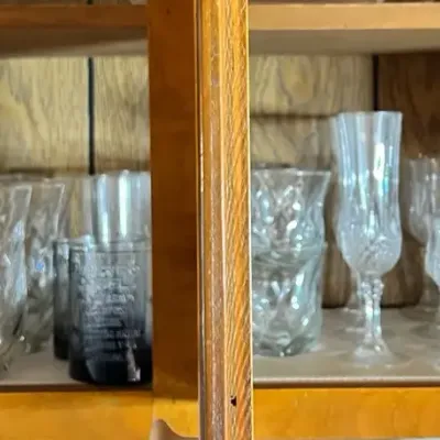 Clear Glass Drinkware