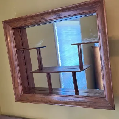 MCM Wall Shadow Box Shelving Unit