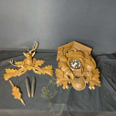 Impressive Carved Cuckoo Clock