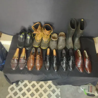 Seriously Shiny Mens Shoes And  Crocs