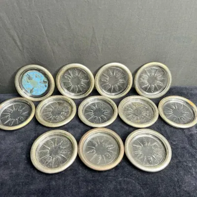 Silverplated Vintage Coasters