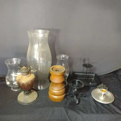 Candle holders And Globes