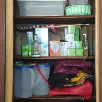 Cabinet Of Household Goods