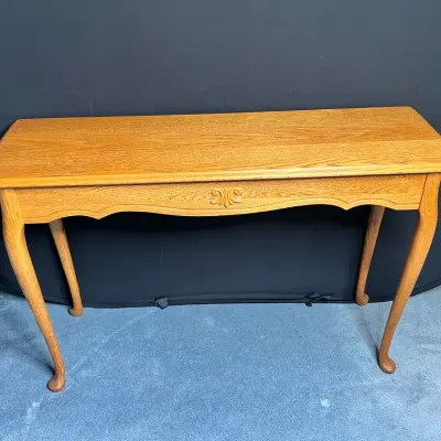 Solid Wood Sofa Table - 46x14.5x29.5 Inches