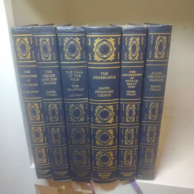 Beautiful Blue Books From International Collectors Library 