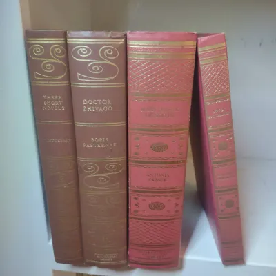 International Collectors Library In Red And Brown
