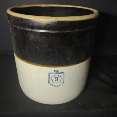 Two Tone 3 Gallon Crock