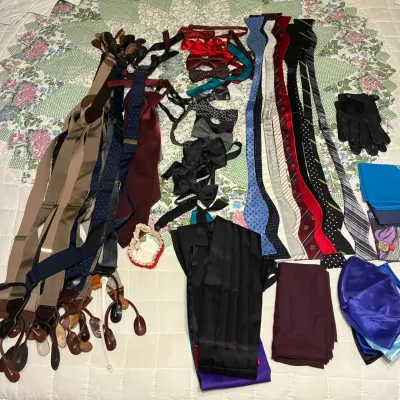 Assortment Of Men’s Clothing Accessories 