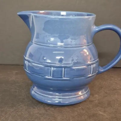 Sale Photo Thumbnail #21: Longaberger "Woven Traditions - Cornflower" 64-Ounce Pitcher