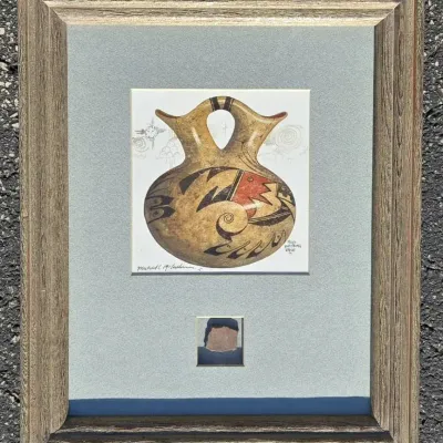 Print: "Hopi Wedding Vase" by Micheal C. McCullough (WH77)