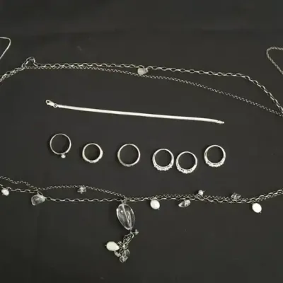Sterling Silver Jewelry (feat. Rings)