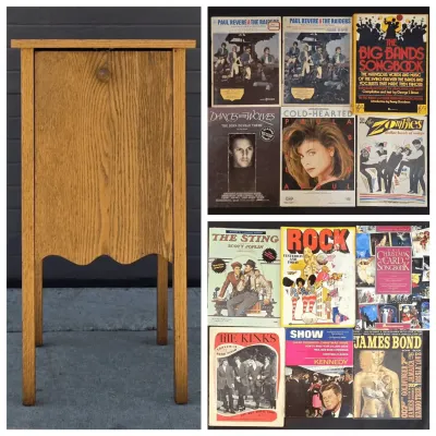 Sheet Music w/ Cabinet (WHF)
